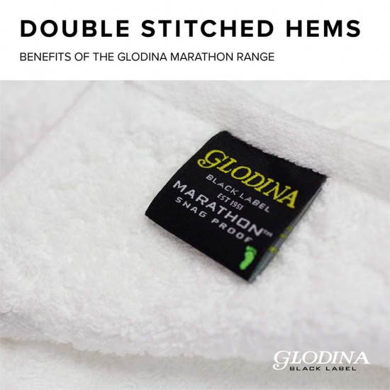 Pack of 10 Bath Towels Glodina Marathon Snag-Free Pack of 10 Bath Towels Glodina Marathon Snag-Free
