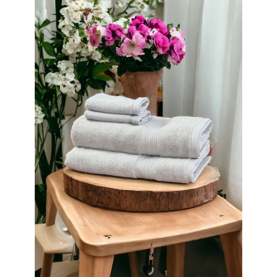 Luxury Bath Towel Set with Face Cloths Luxury Bath Towel Set with Face Cloths