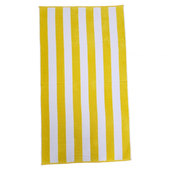 PREMIUM Cabana Hotel Stripe Velour Beach Towel PREMIUM Cabana Hotel Stripe Velour Beach Towel