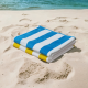 PREMIUM Cabana Hotel Stripe Velour Beach Towel PREMIUM Cabana Hotel Stripe Velour Beach Towel