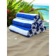 Royal Blue Stripe Beach Towels Royal Blue Stripe Beach Towels