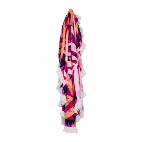 Round Beach Towels with Fringe Round Beach Towels with Fringe